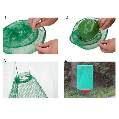Fast Fly Catcher™ - 100% Non Toxic - Reusable - ( BUY 2 PCS)