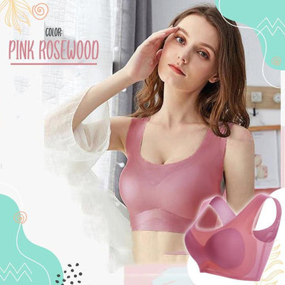 Ultra-thin Plus Size Ice Silk Comfort bra - HOT SALE
