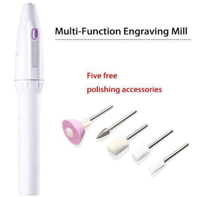 5 in 1 Electric Manicure Nail Drill Grinder