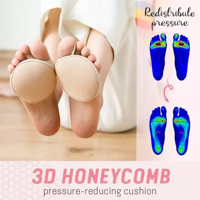 💖 Mother's day Sale-Honeycomb Fabric Forefoot Pads