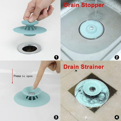 Silicone Sink Strainer - (Pack 3 Unit)