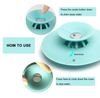 Silicone Sink Strainer - (Pack 3 Unit)