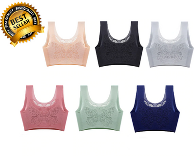 Ultra-thin Plus Size Ice Silk Comfort bra - HOT SALE