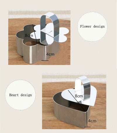 Stainless Steel 3d Round Cake Molds